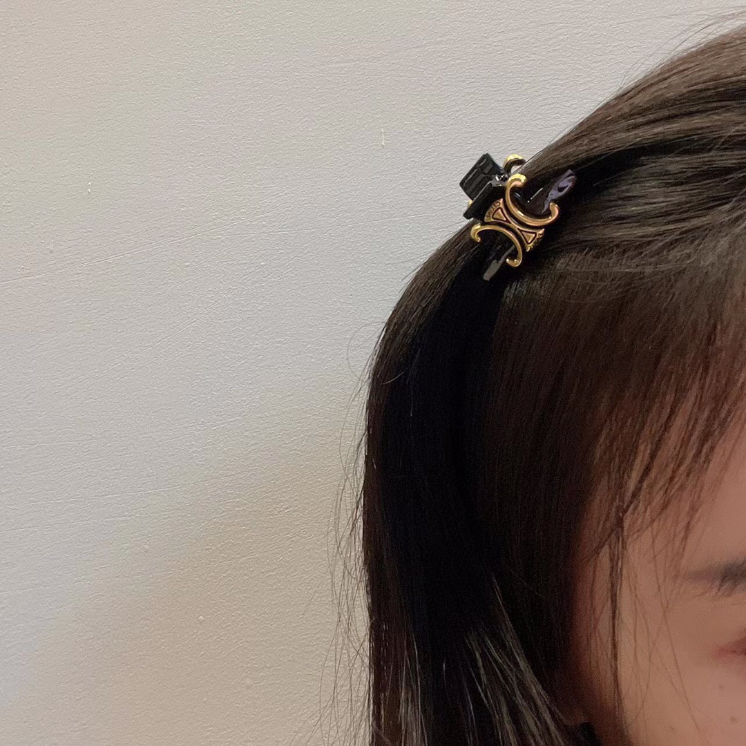 Mini Celine hair clip